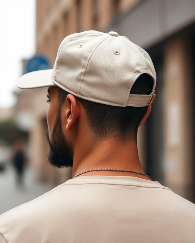 Cliente llevando la gorra 5